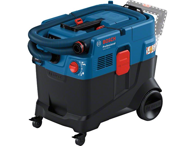 Večnamenski mokro/suhi sesalnik Bosch GAS 400 A, 1.200W, razred L, 40L, 14kg, 06019M0020